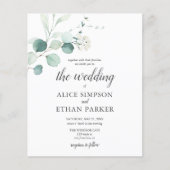 Budget Boho Eucalyptus Leaves Wedding (Voorkant)