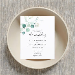 Budget Boho Eucalyptus Leaves Wedding