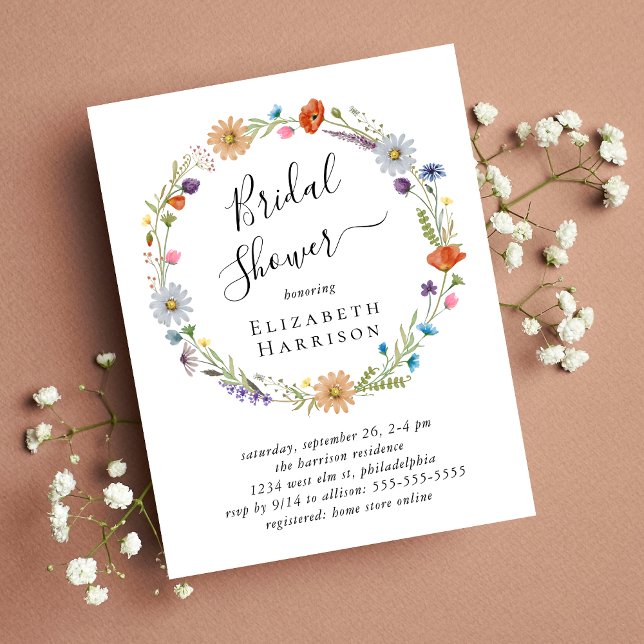 Budget Boho Floral Bridal Shower (Creator heeft geüpload)