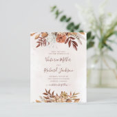 Budget Boho Flowers valt te vieren tijdens het huw (Staand voorkant)