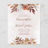 Budget Boho Flowers valt te vieren tijdens het huw (Voorkant)