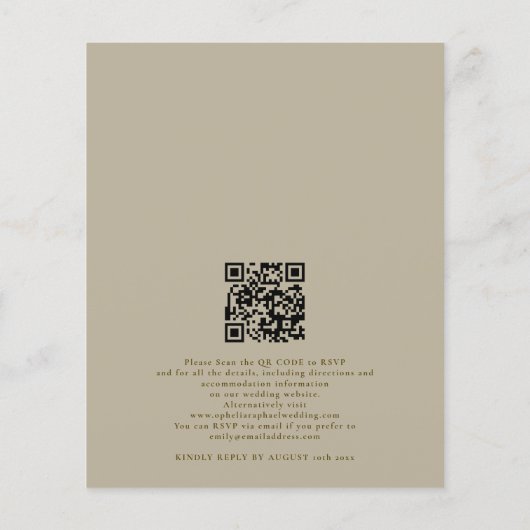 Budget Boho Foliage and Wine Bohemian Wedding (Achterkant)