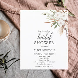 Budget Boho Greenery Pampa Grass Vrijgezellenfeest