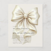 Budget Boho Ivoor Cream Bow Vrijgezellenfeest Uitn (Voorkant)