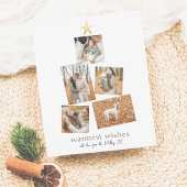 Budget Boho kerstboom 5 Foto Collage Holiday