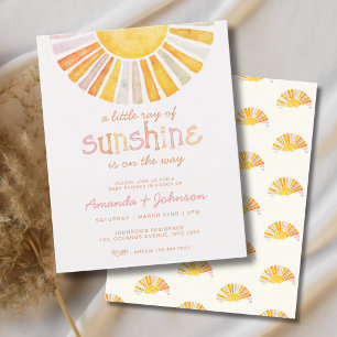 Budget Boho Kleine Straal Zonneschijn Baby Shower