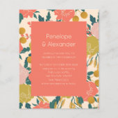 Budget Boho Oranje Botanical Wedding (Voorkant)