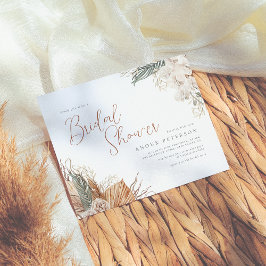 Budget Boho Orchid & Pampas Grass Vrijgezellenfees
