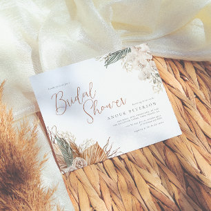 Budget Boho Orchid & Pampas Grass Vrijgezellenfees