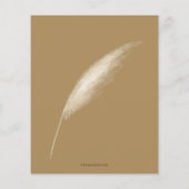 Budget Boho Pampas Baby shower (Achterkant)