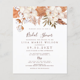 Budget Boho Pampas Bridal Shower