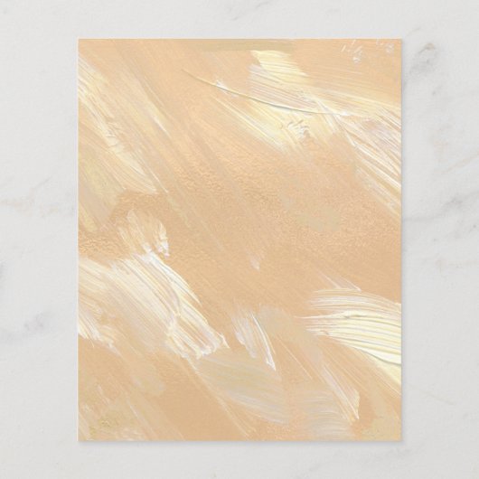 Budget boho pampas gras brudal douche-uitnodiging flyer (Achterkant)