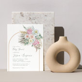 Budget Boho Pampas Green Floral Baby shower