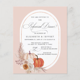 Budget Boho Pampas Pumpkins Herfst repetitie diner