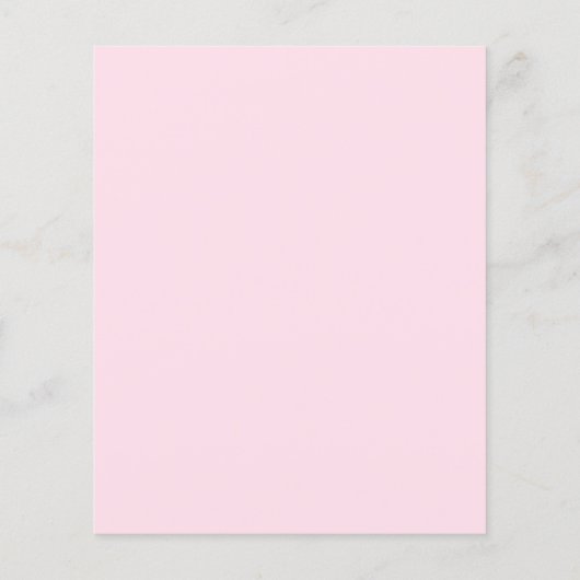 Budget Boho Rainbow Baby Meisje Sprinkle Uitnodigi (Achterkant)