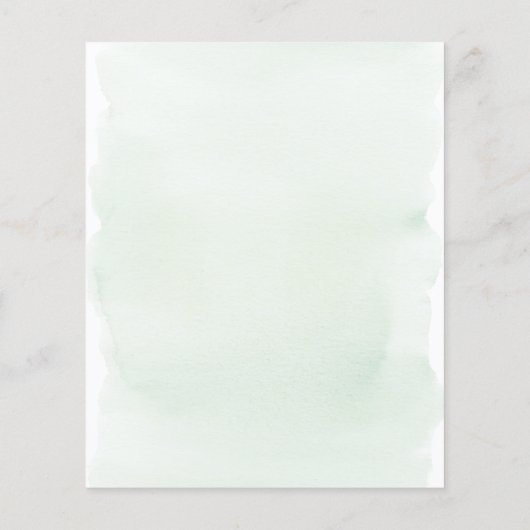 Budget Boho Rainbow Virtual Baby shower Uitnodigin (Achterkant)