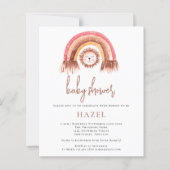 Budget Boho Regenboog Leeuw Meisje Jongen Baby sho (Voorkant)