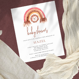 Budget Boho Regenboog Leeuw Meisje Jongen Baby sho