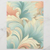 Budget Boho Retro Kleurrijke Bloemen Bruiloft Flyer (Achterkant)