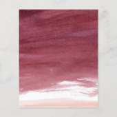 Budget Boho Rustic Floral Wedding Flyer (Achterkant)