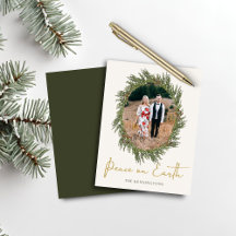 Budget Boho Rustic kerstfeestdag Foto