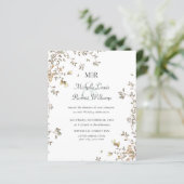 BUDGET Boho Rustic vertrekt Garden bruiloft (Staand voorkant)