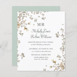 BUDGET Boho Rustic vertrekt Garden bruiloft