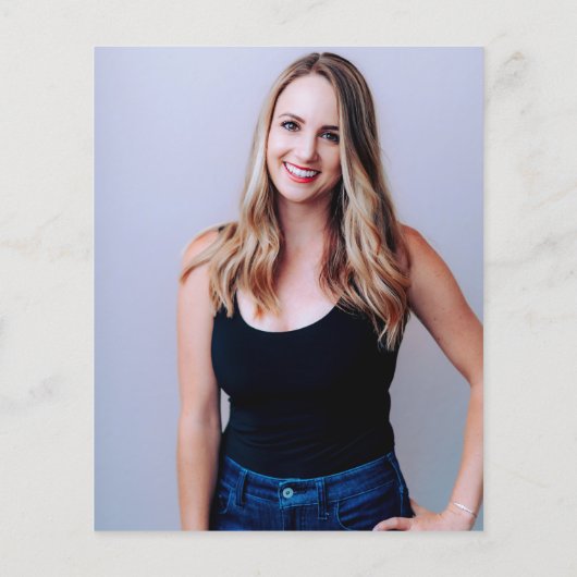 Budget Boho Script Lemon Zomer Foto Afstuderen (Achterkant)