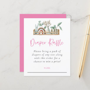 Budget Boho Shelf Toys Girl Diaper Raffle