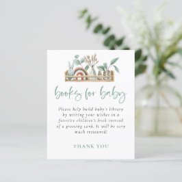 Budget Boho Shelf Toys Sage Books voor Baby