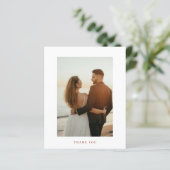 BUDGET Boho Sienna Terracotta Bloemenbruiloft (Staand voorkant)