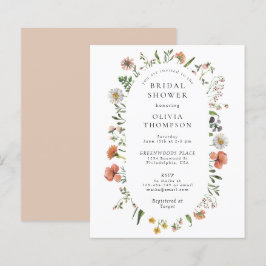 Budget Boho Spring Wildflower Arch Vrijgezellenfee