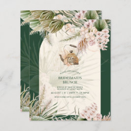 BUDGET Boho TEA PARTY Pampas Grass Vrijgezellenfee