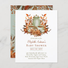 Budget Boho Terracotta Sage Tea Party ELK EVENEMEN