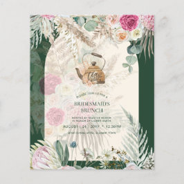 BUDGET Boho THEEPARTY Pampasgras Bruidsmeisjesfees