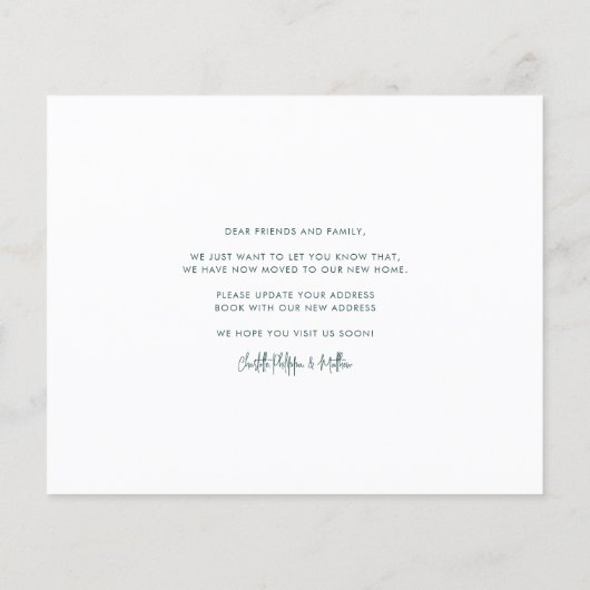 Budget Boho We hebben de aanmaning verplaatst (Achterkant)