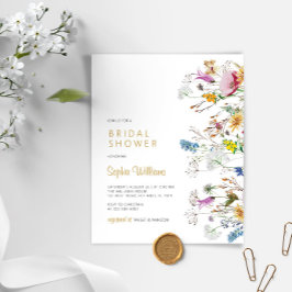 Budget Boho Wildbloemen Bridal Shower