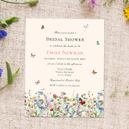 Budget Boho Wildbloemen Butterflies Vrijgezellenfe