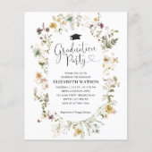 Budget Boho Wilde Floral Gradual Partij (Voorkant)