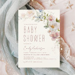 Budget Boho Wildflower Baby shower Flyer<br><div class="desc">Op zoek naar de perfecte uitnodiging om de komst van je kleine te vieren met een baby shower met een wildbloemthema? Kijk niet verder dan onze waterverf wilde baby shower. Met zijn prachtige waterverf van delicate wilde bloemen in zachte pasteltinten, zal deze uitnodiging je gasten zeker imponeren. Onze uitnodiging voor...</div>