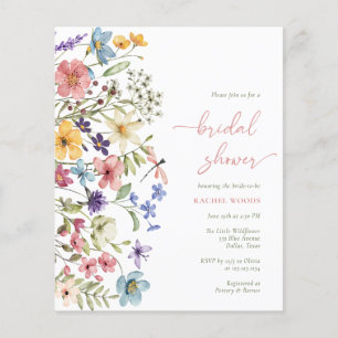 Budget Boho Wildflower Bridal Shower