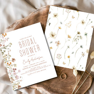 Budget Boho Wildflower Bridal Shower
