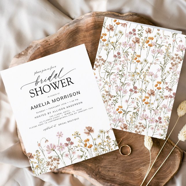Budget Boho Wildflower Bridal Shower (Creator heeft geüpload)