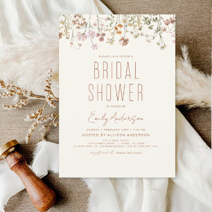 Budget Boho Wildflower Bridal Shower