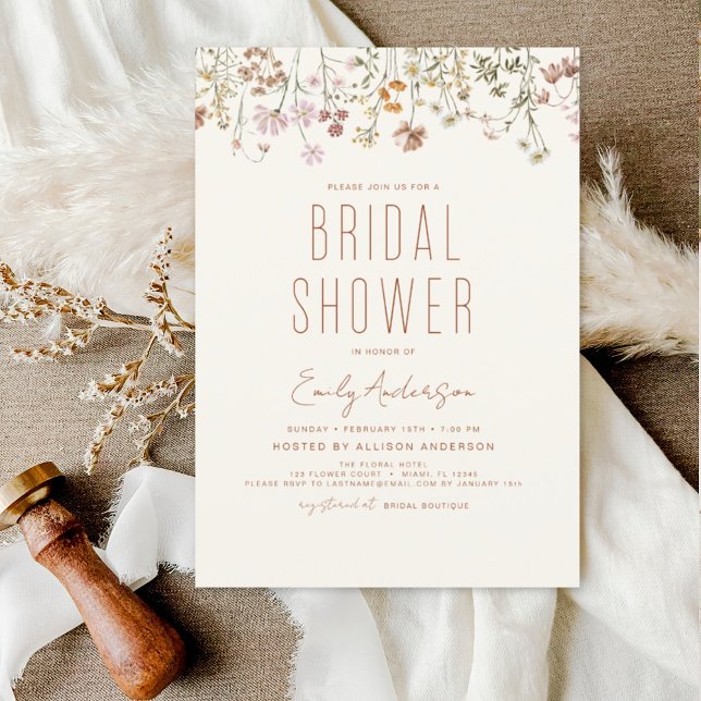 Budget Boho Wildflower Bridal Shower (Creator heeft geüpload)