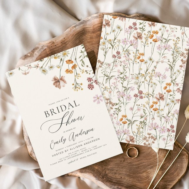 Budget Boho Wildflower Bridal Shower (Creator heeft geüpload)
