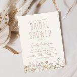 Budget Boho Wildflower Bridal Shower Flyer<br><div class="desc">Viel de komende nuptielen met een adembenemend vrijgezellenfeest geïnspireerd door wilde bloemen. Onze uitnodiging bevat verbluffende illustraties van de schoonheid van de natuur en zal de toon zetten voor een gedenkwaardige dag vol liefde en lachen. Deze uitnodiging is perfect voor een rustige of buitenshuis gehouden gebeurtenis en kan nu worden...</div>