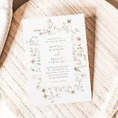 Budget Boho Wildflower Wedding