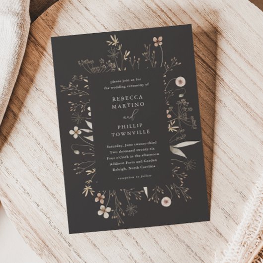 Budget Boho Wildflower Wedding
