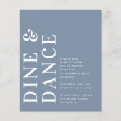 Budget Bold Modern Wedding Reception (Voorkant)